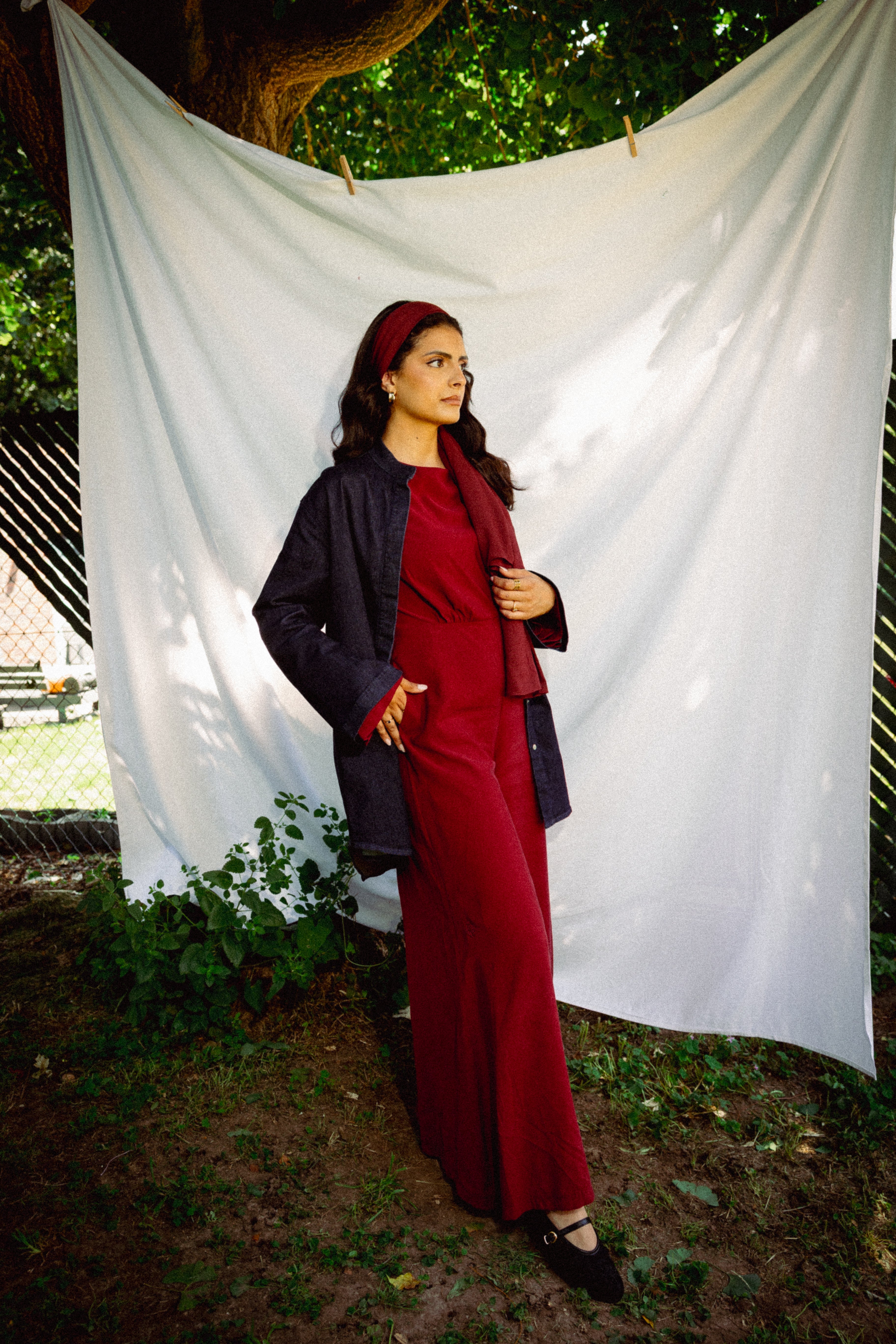 The Orchid Jumpsuit with Matching Kimono