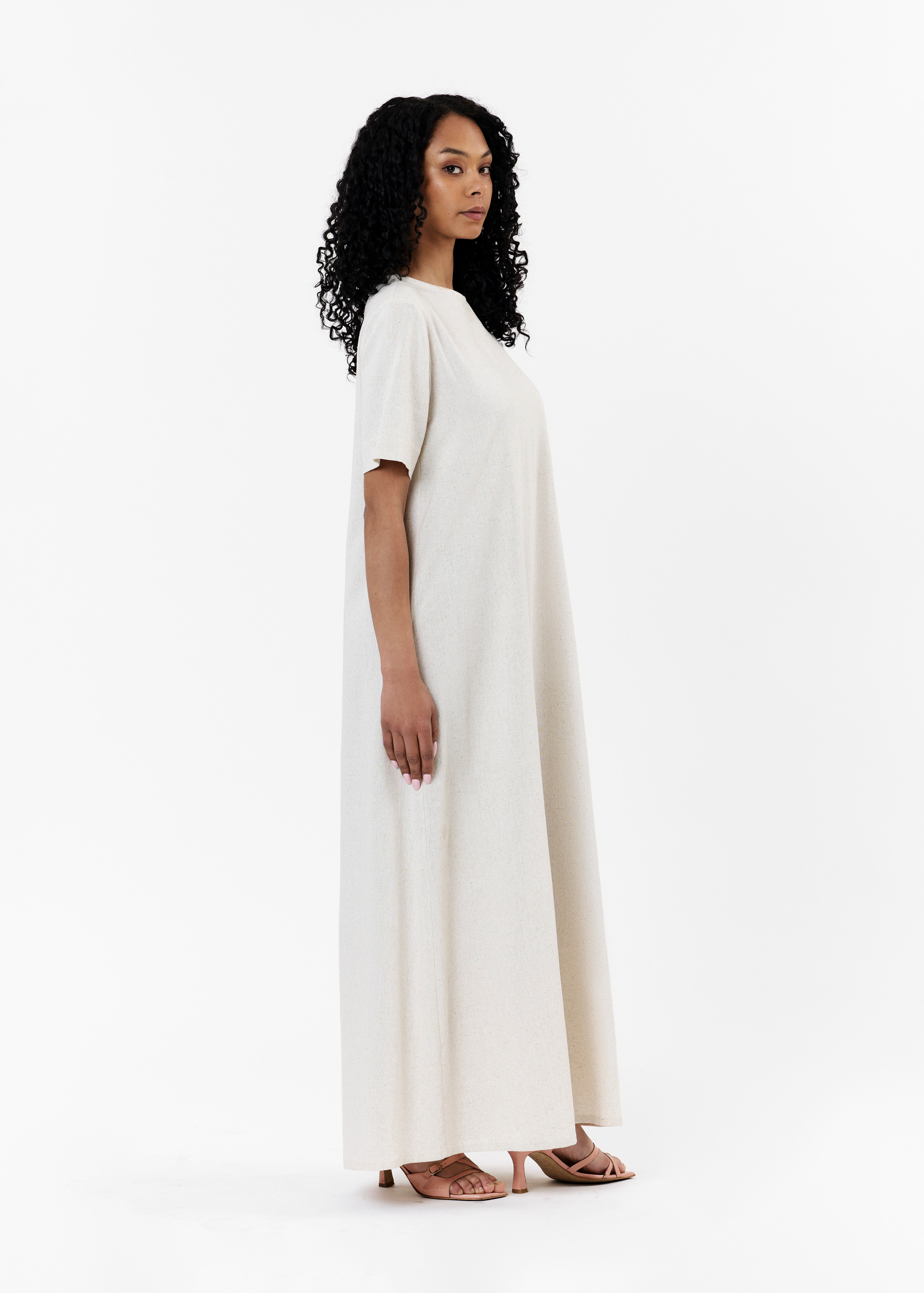 Jurk met korte mouwen